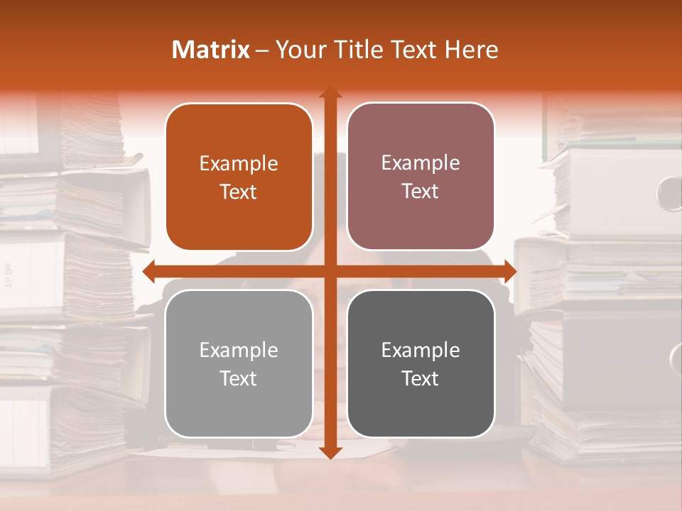 Employee Human Boredom PowerPoint Template