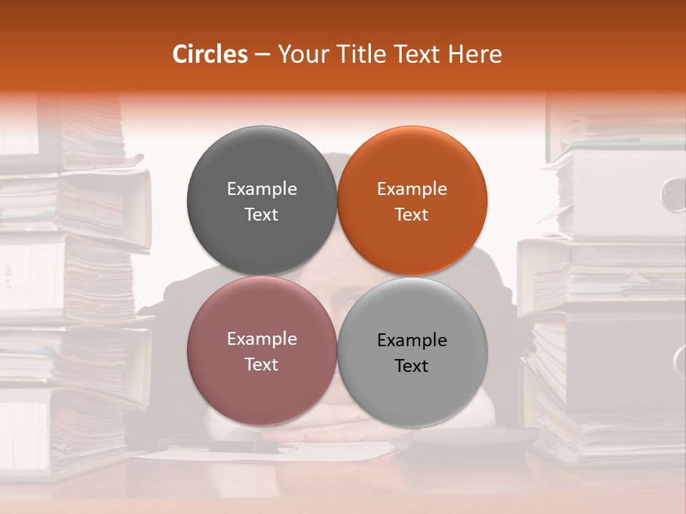 Employee Human Boredom PowerPoint Template