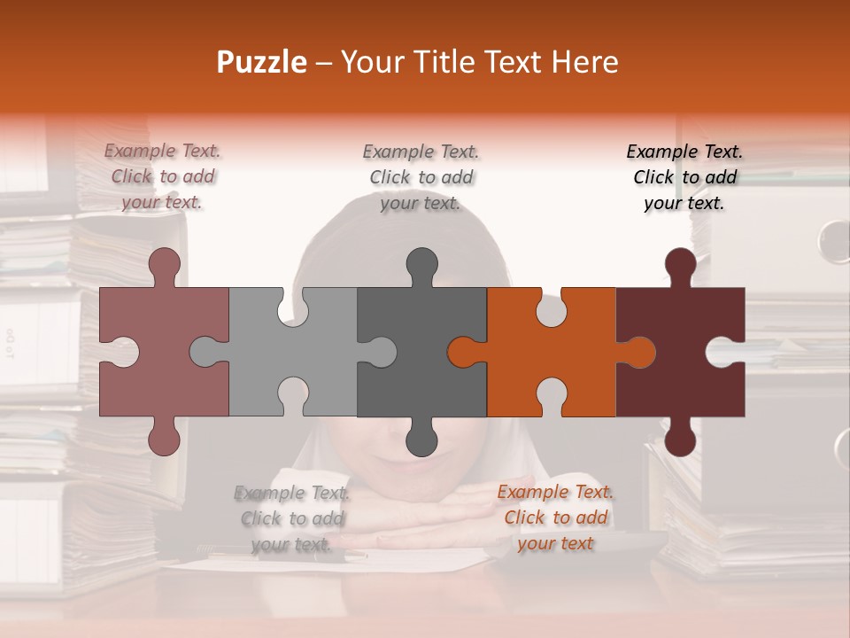 Employee Human Boredom PowerPoint Template