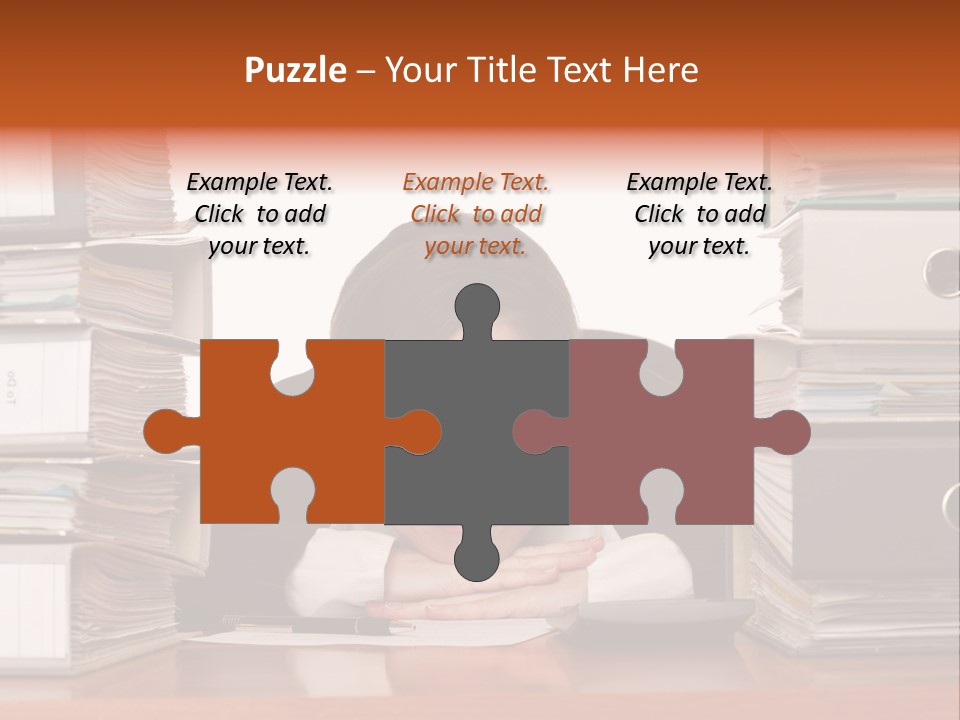 Employee Human Boredom PowerPoint Template