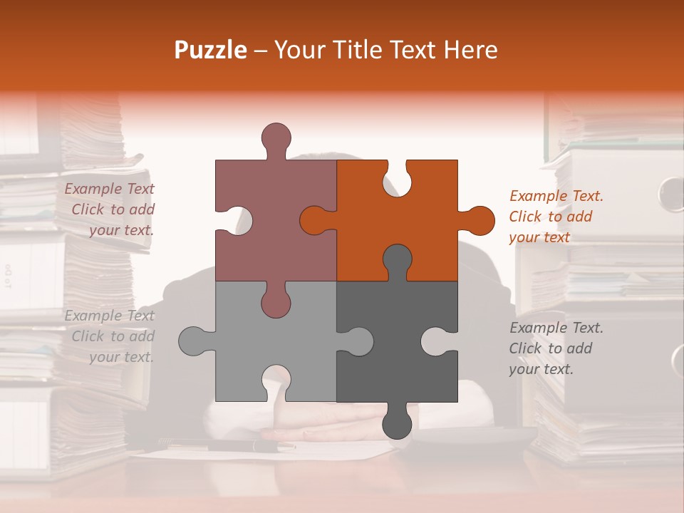 Employee Human Boredom PowerPoint Template