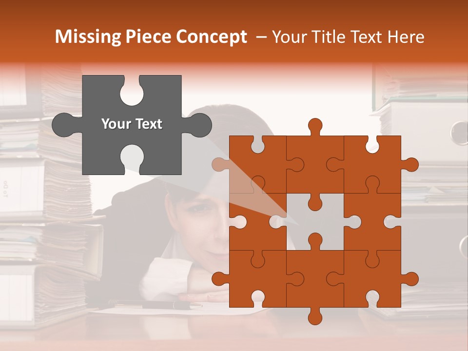 Employee Human Boredom PowerPoint Template