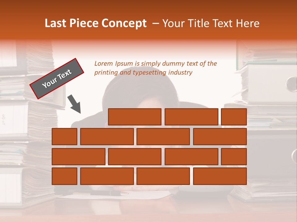 Employee Human Boredom PowerPoint Template