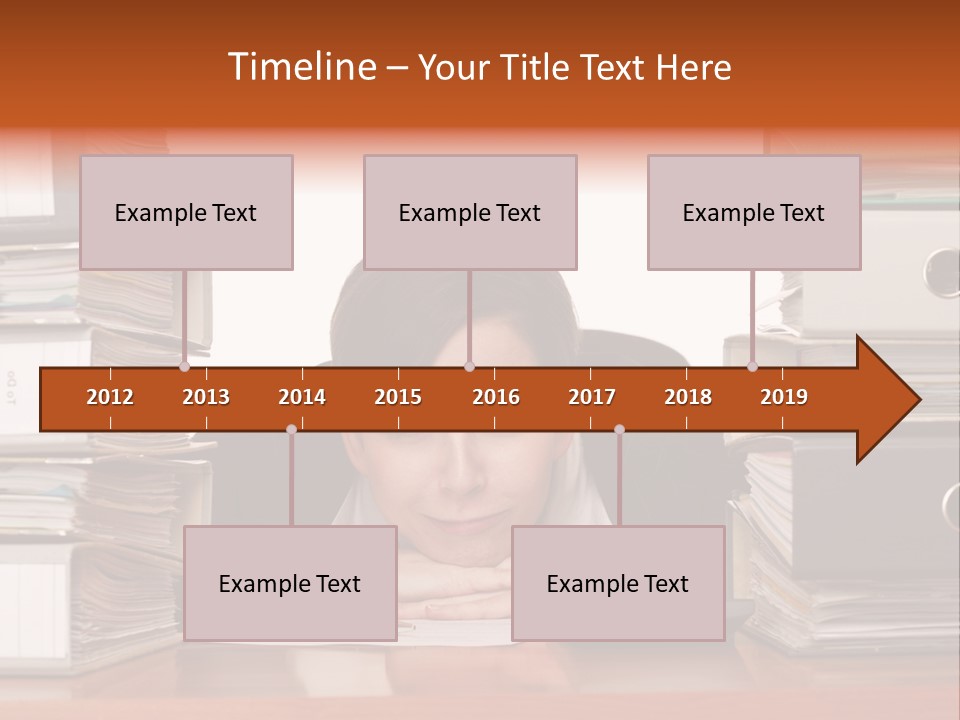 Employee Human Boredom PowerPoint Template