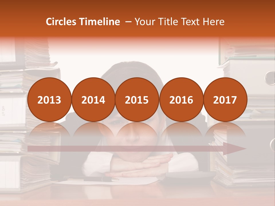 Employee Human Boredom PowerPoint Template