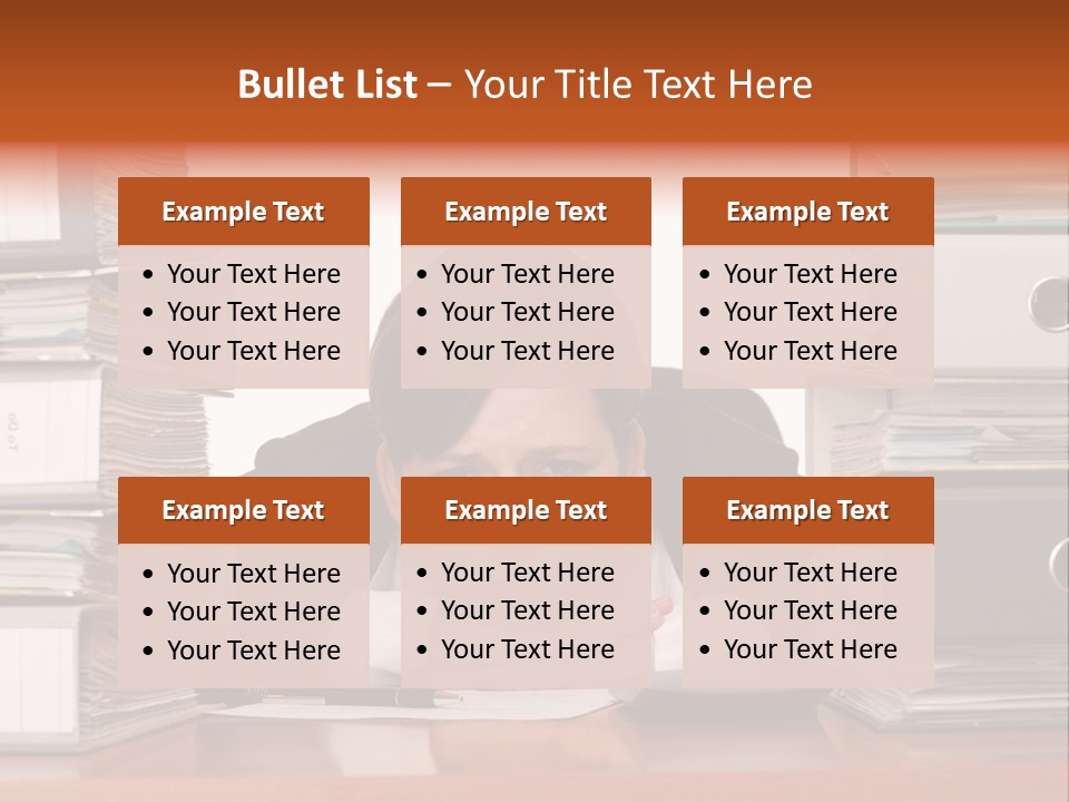 Employee Human Boredom PowerPoint Template