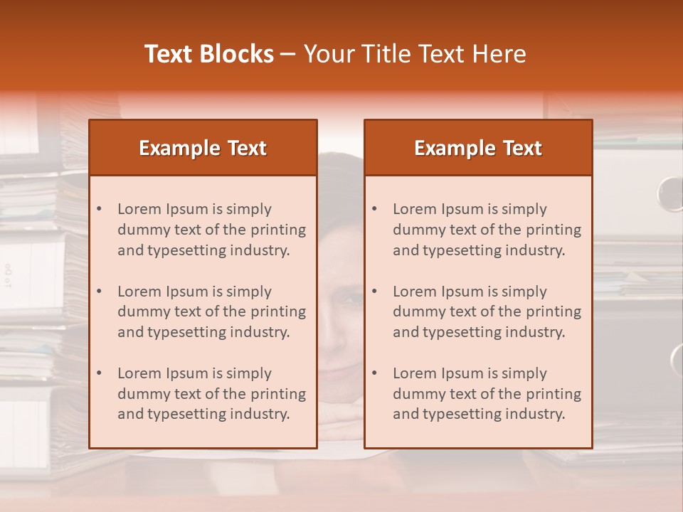 Employee Human Boredom PowerPoint Template