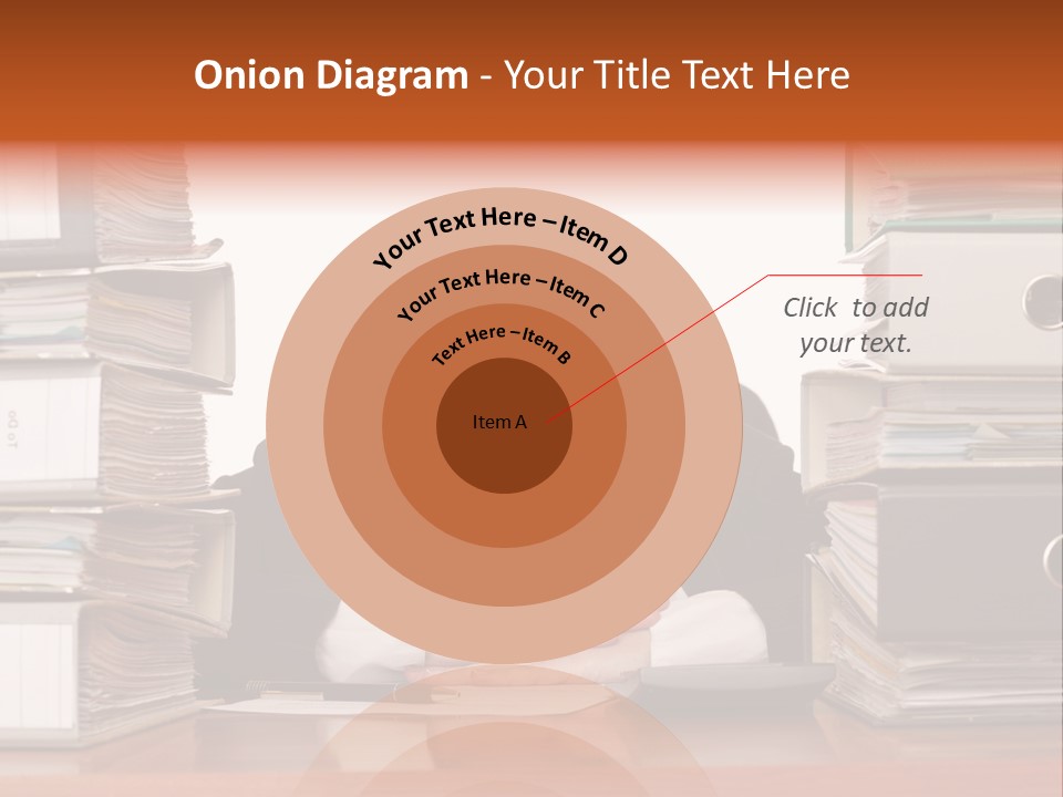 Employee Human Boredom PowerPoint Template