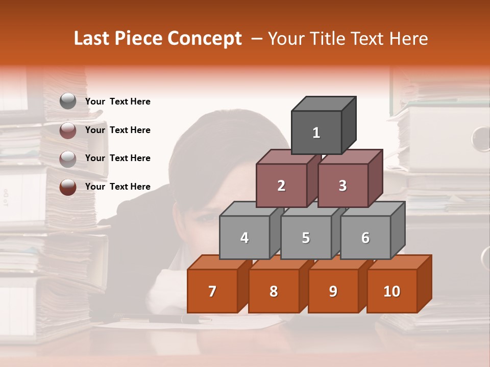 Employee Human Boredom PowerPoint Template