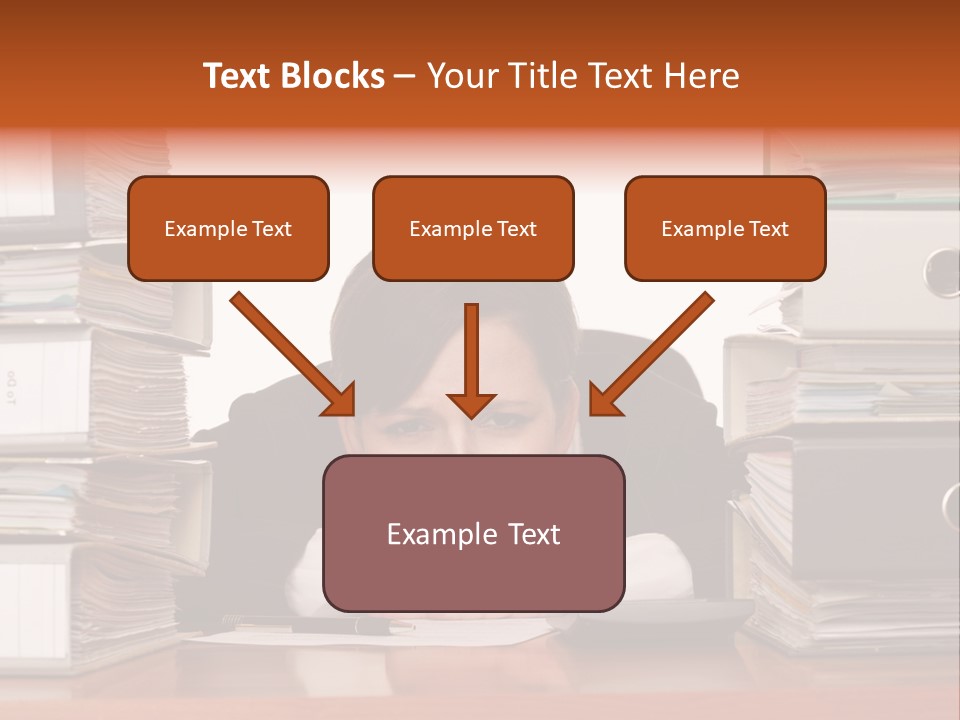 Employee Human Boredom PowerPoint Template