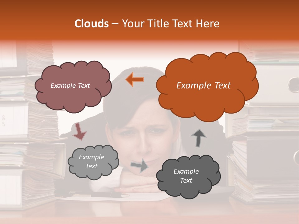 Employee Human Boredom PowerPoint Template