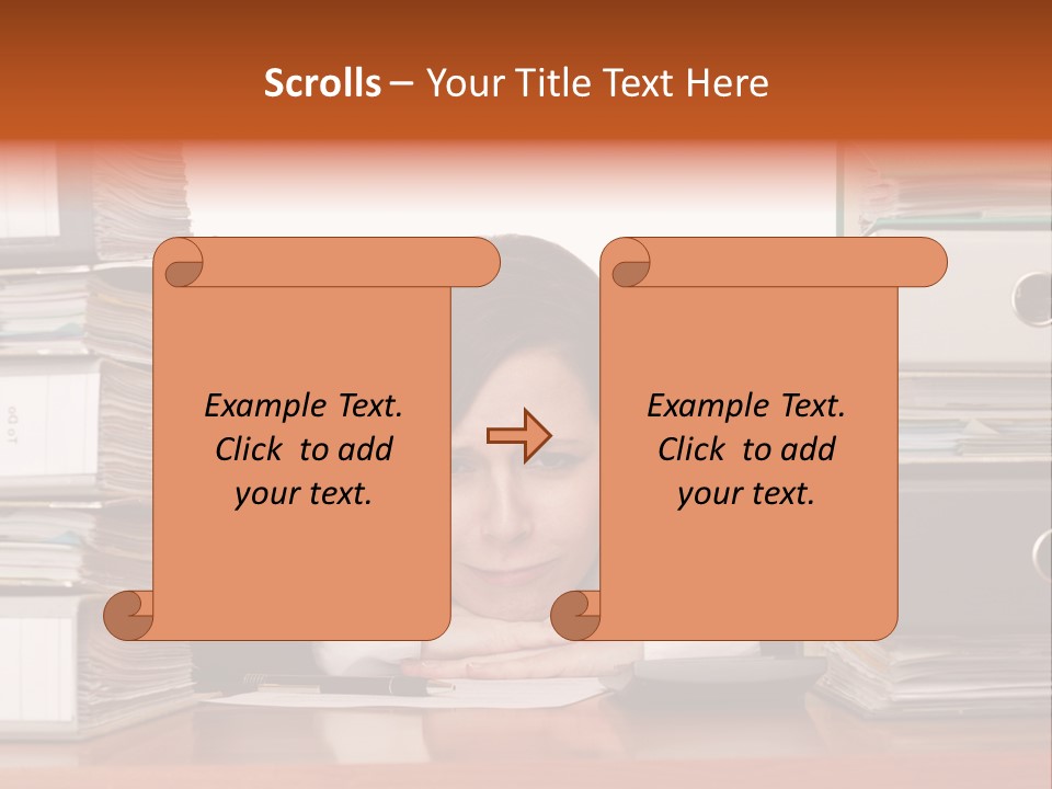 Employee Human Boredom PowerPoint Template