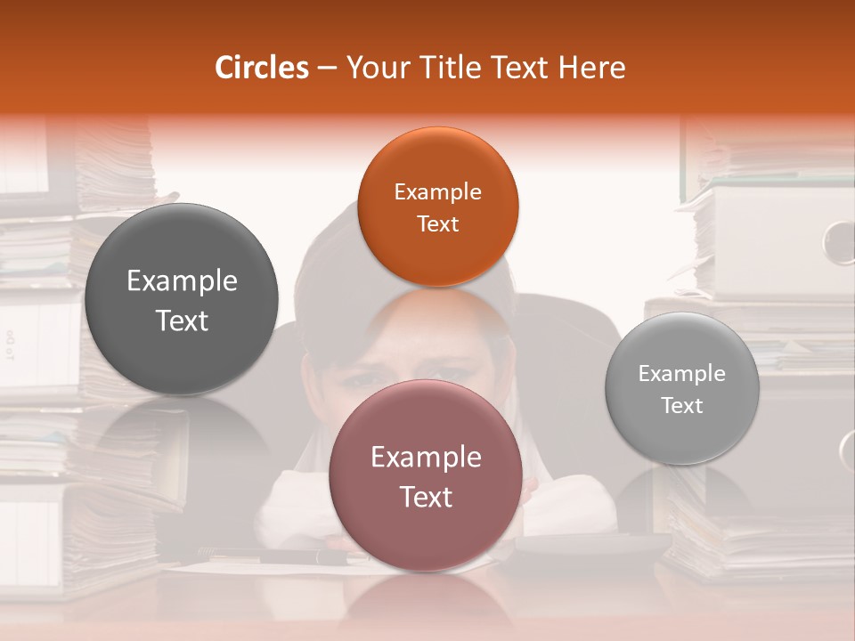 Employee Human Boredom PowerPoint Template