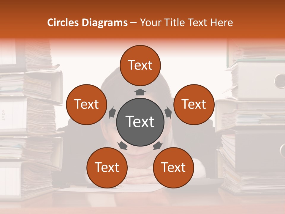 Employee Human Boredom PowerPoint Template