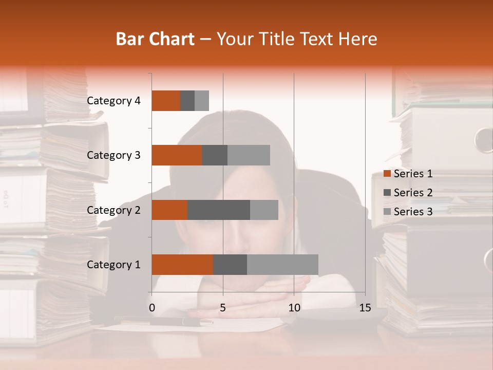 Employee Human Boredom PowerPoint Template