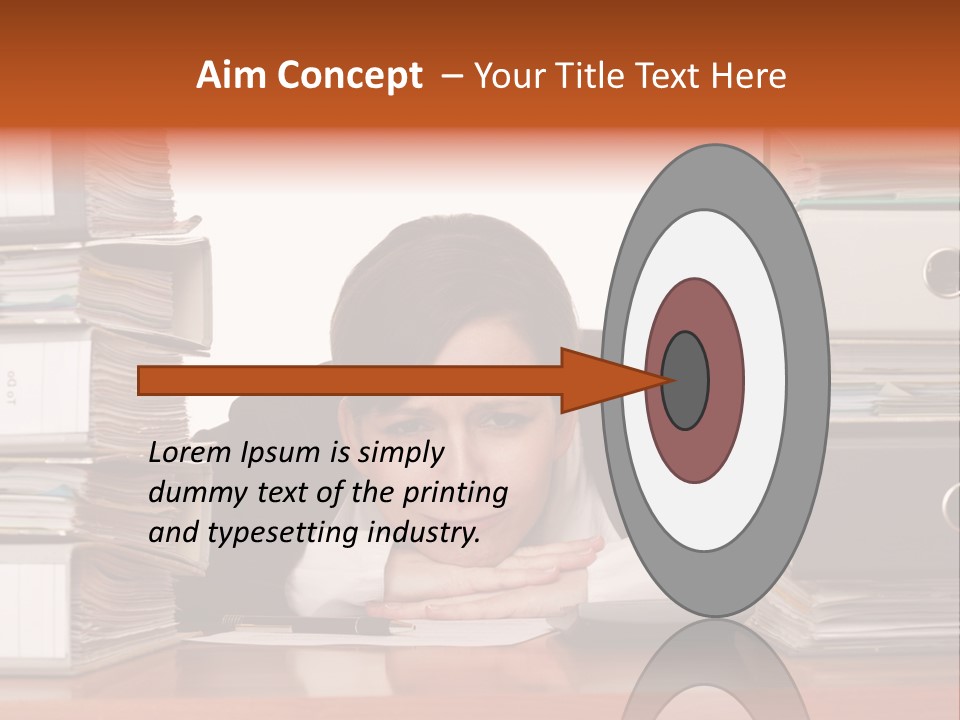 Employee Human Boredom PowerPoint Template