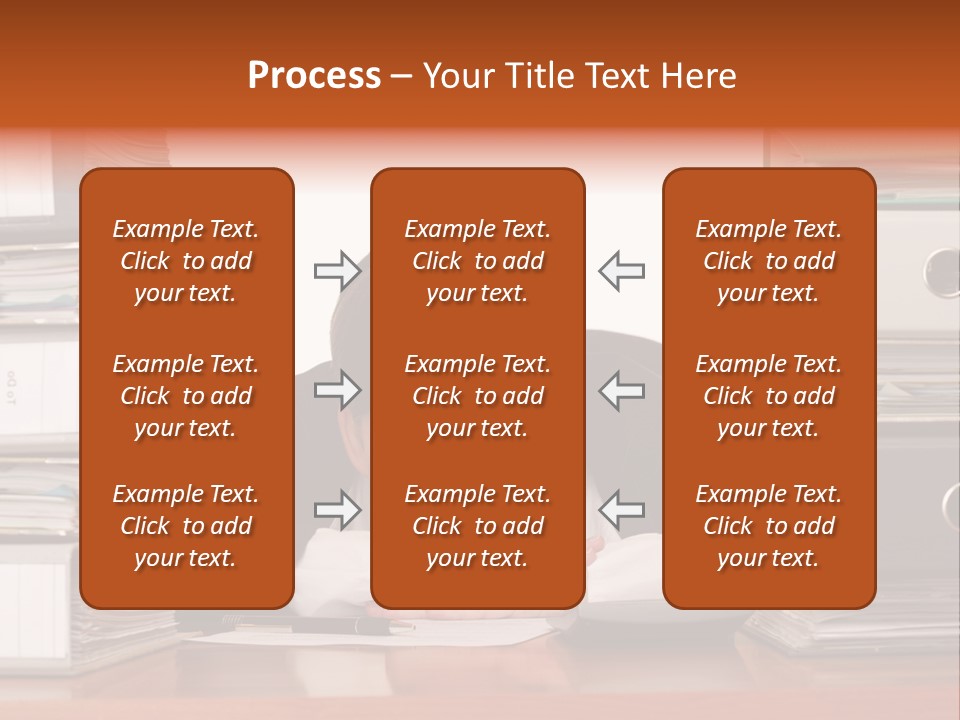 Employee Human Boredom PowerPoint Template