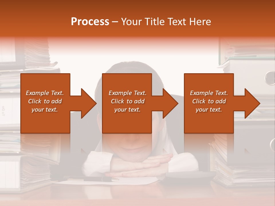 Employee Human Boredom PowerPoint Template