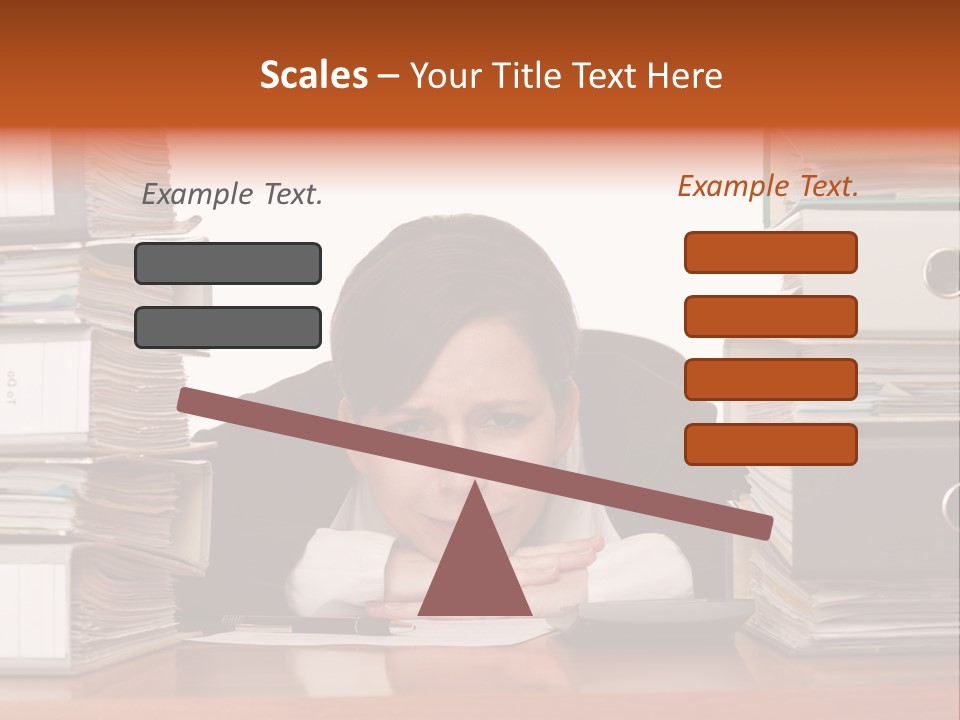 Employee Human Boredom PowerPoint Template