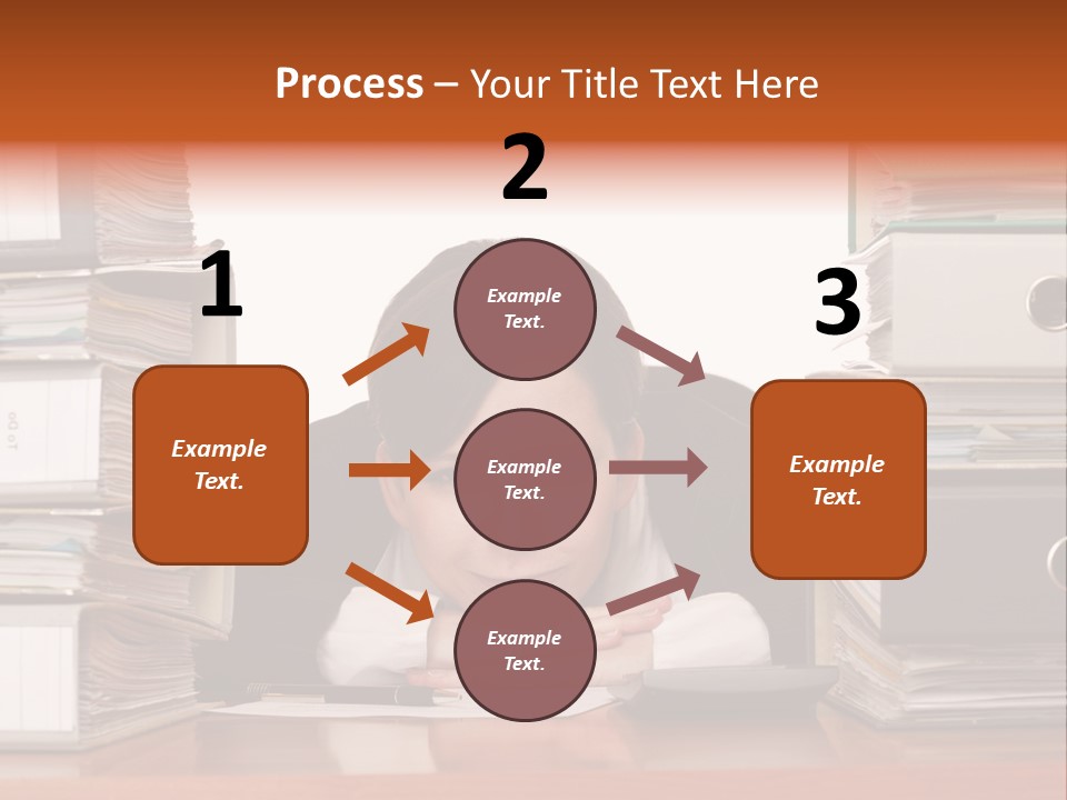 Employee Human Boredom PowerPoint Template