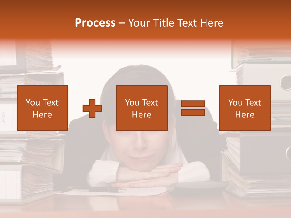 Employee Human Boredom PowerPoint Template