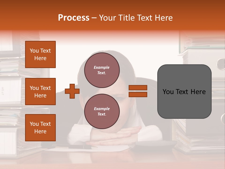 Employee Human Boredom PowerPoint Template
