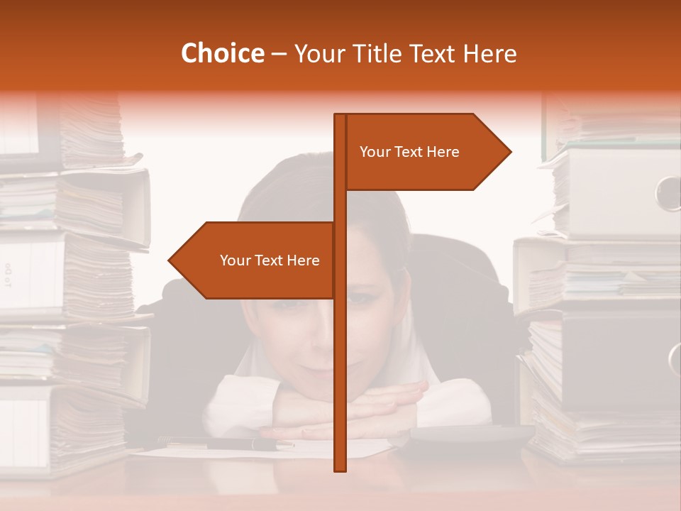 Employee Human Boredom PowerPoint Template