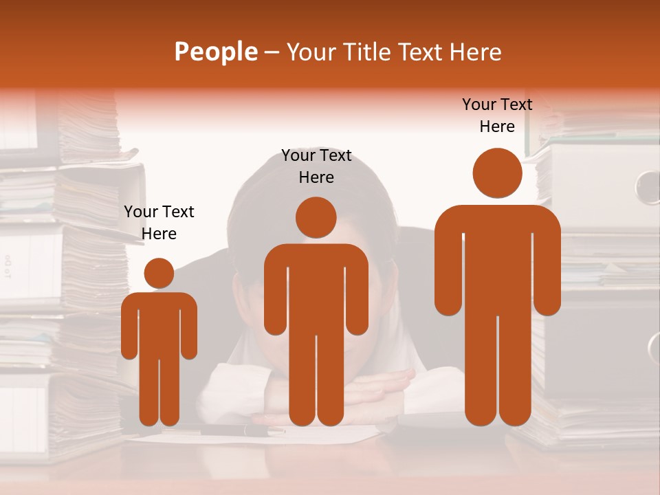 Employee Human Boredom PowerPoint Template