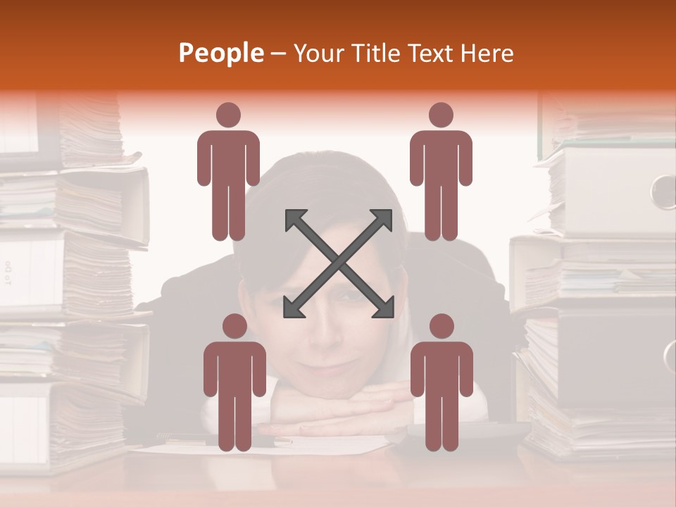 Employee Human Boredom PowerPoint Template