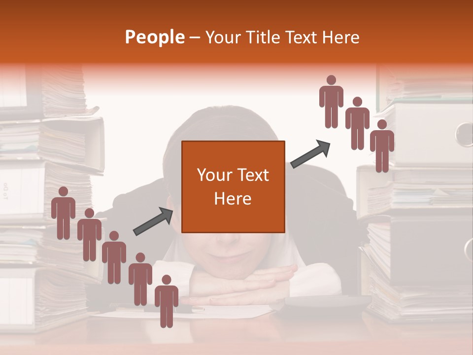 Employee Human Boredom PowerPoint Template