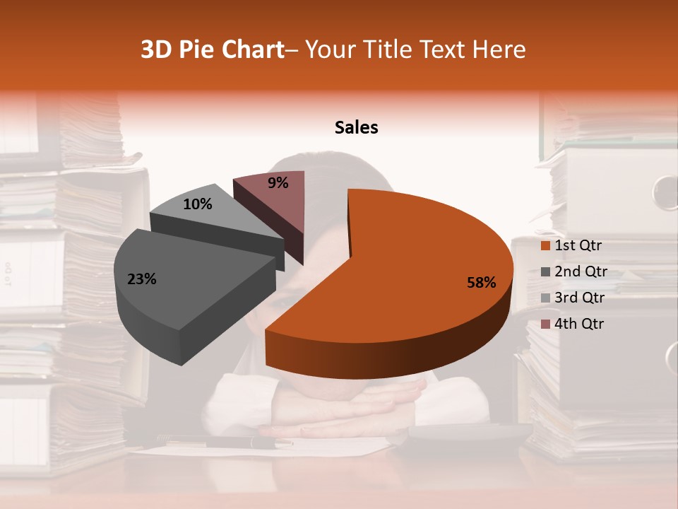 Employee Human Boredom PowerPoint Template