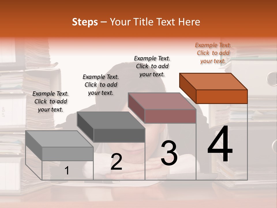 Employee Human Boredom PowerPoint Template