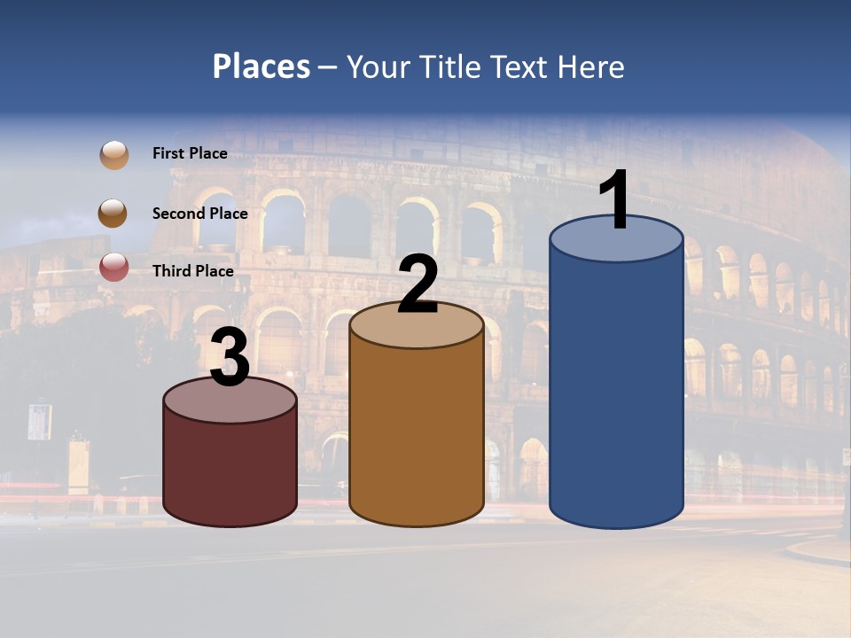 Caesar Architecture Landmark PowerPoint Template