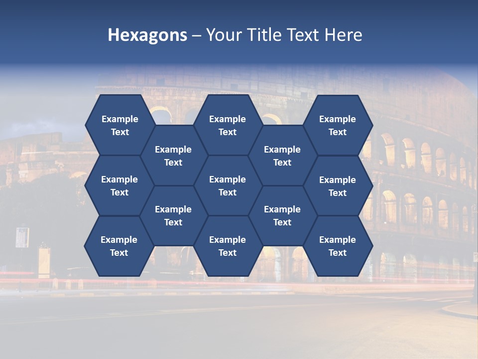 Caesar Architecture Landmark PowerPoint Template