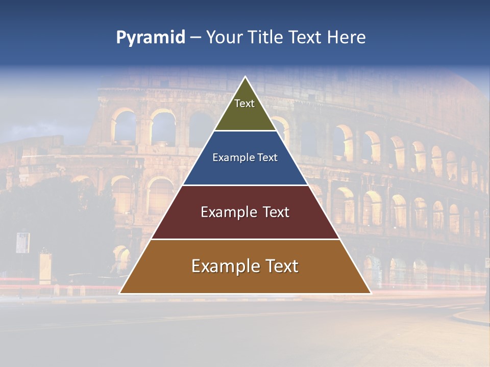 Caesar Architecture Landmark PowerPoint Template