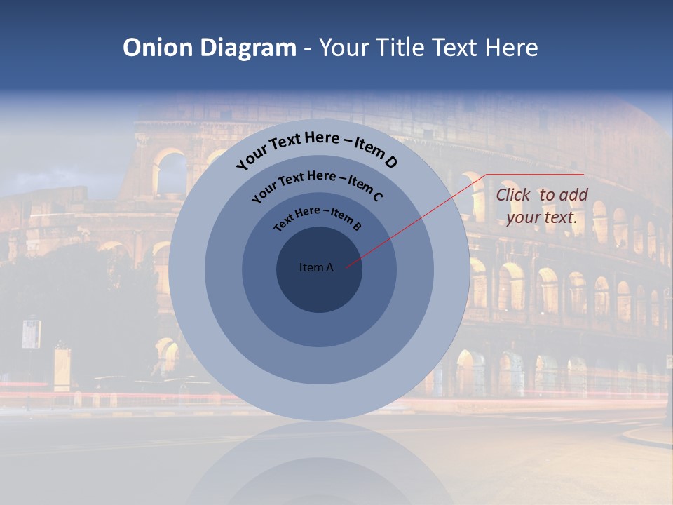 Caesar Architecture Landmark PowerPoint Template