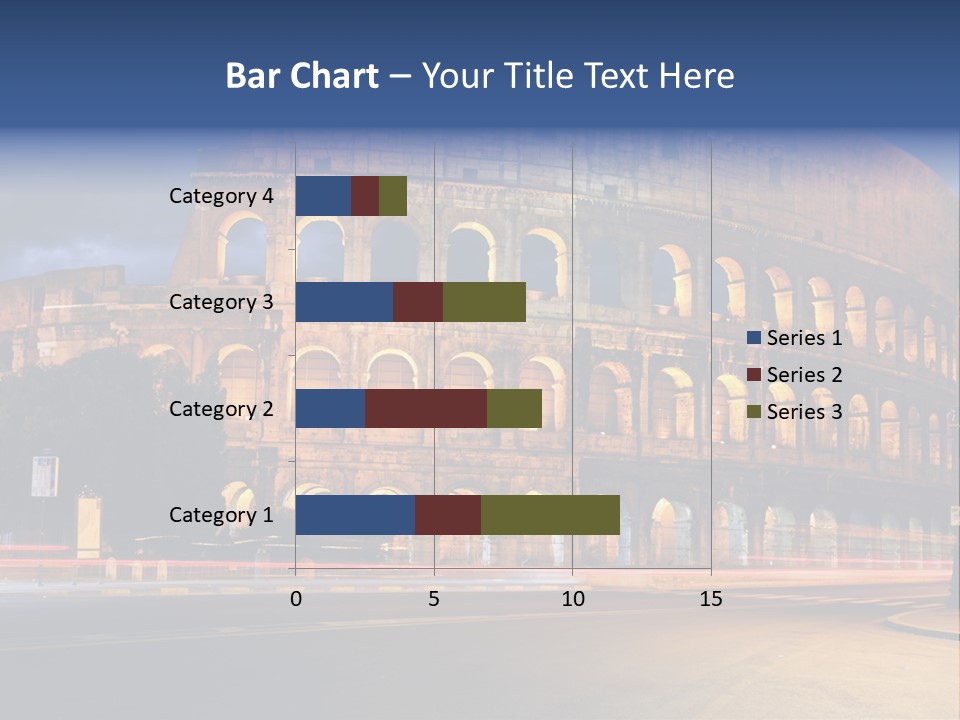 Caesar Architecture Landmark PowerPoint Template