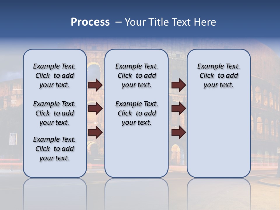 Caesar Architecture Landmark PowerPoint Template