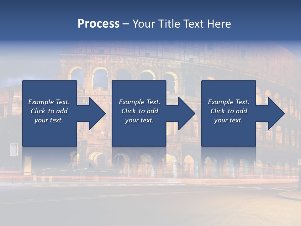 Caesar Architecture Landmark PowerPoint Template