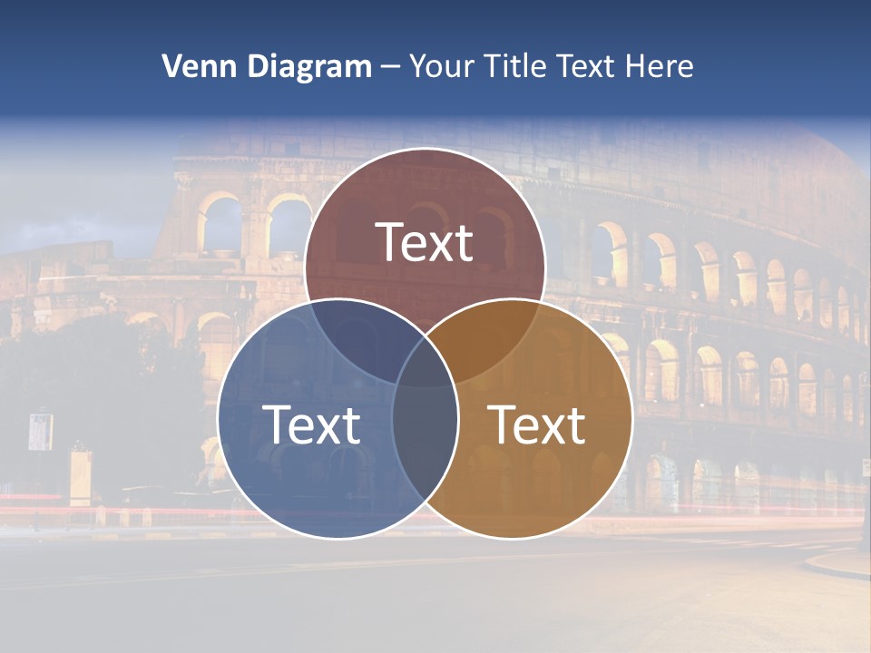 Caesar Architecture Landmark PowerPoint Template