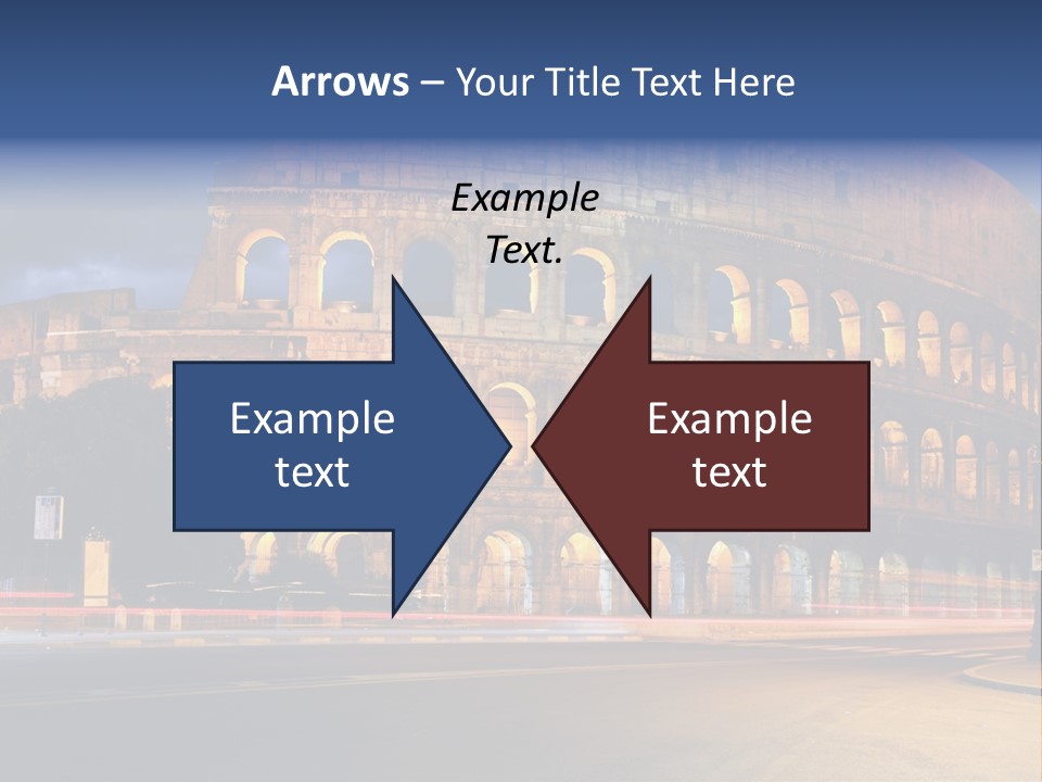 Caesar Architecture Landmark PowerPoint Template