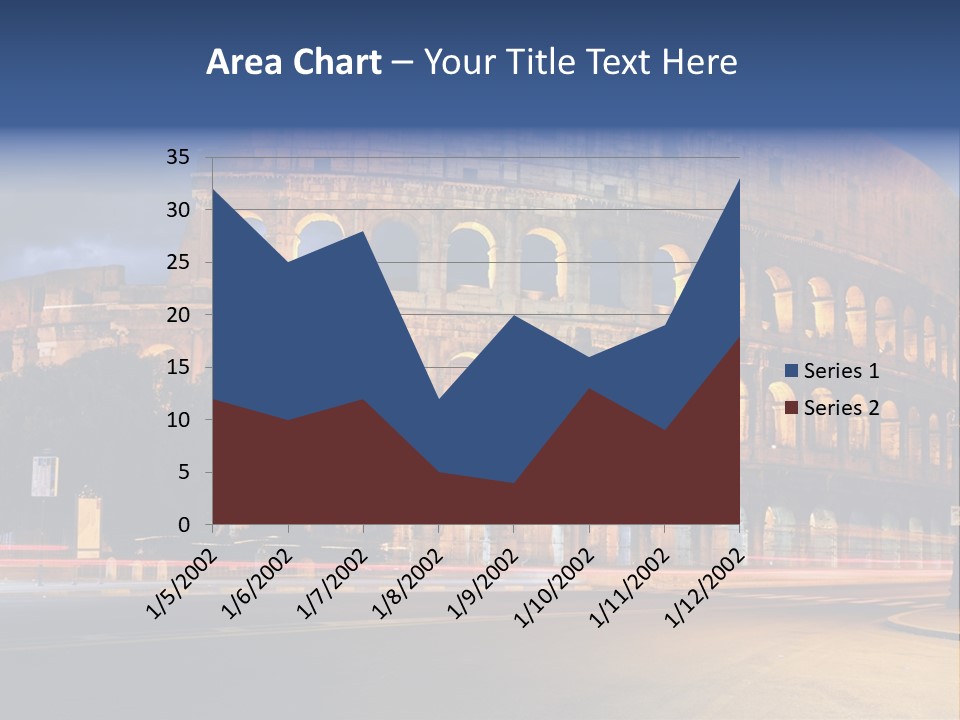 Caesar Architecture Landmark PowerPoint Template