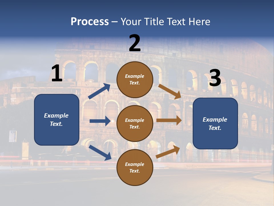 Caesar Architecture Landmark PowerPoint Template