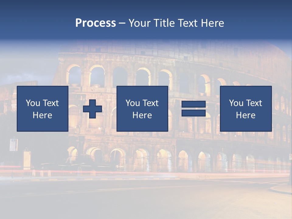 Caesar Architecture Landmark PowerPoint Template