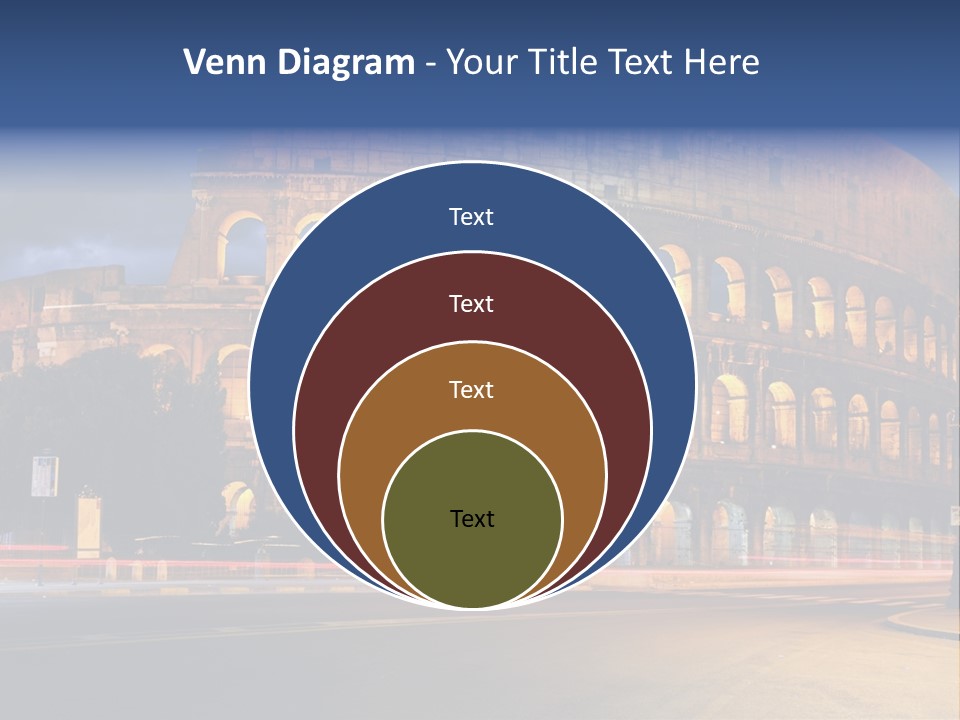 Caesar Architecture Landmark PowerPoint Template