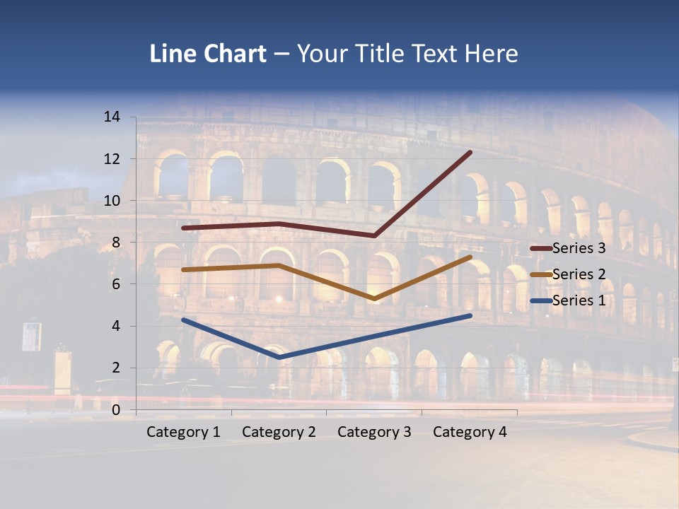 Caesar Architecture Landmark PowerPoint Template