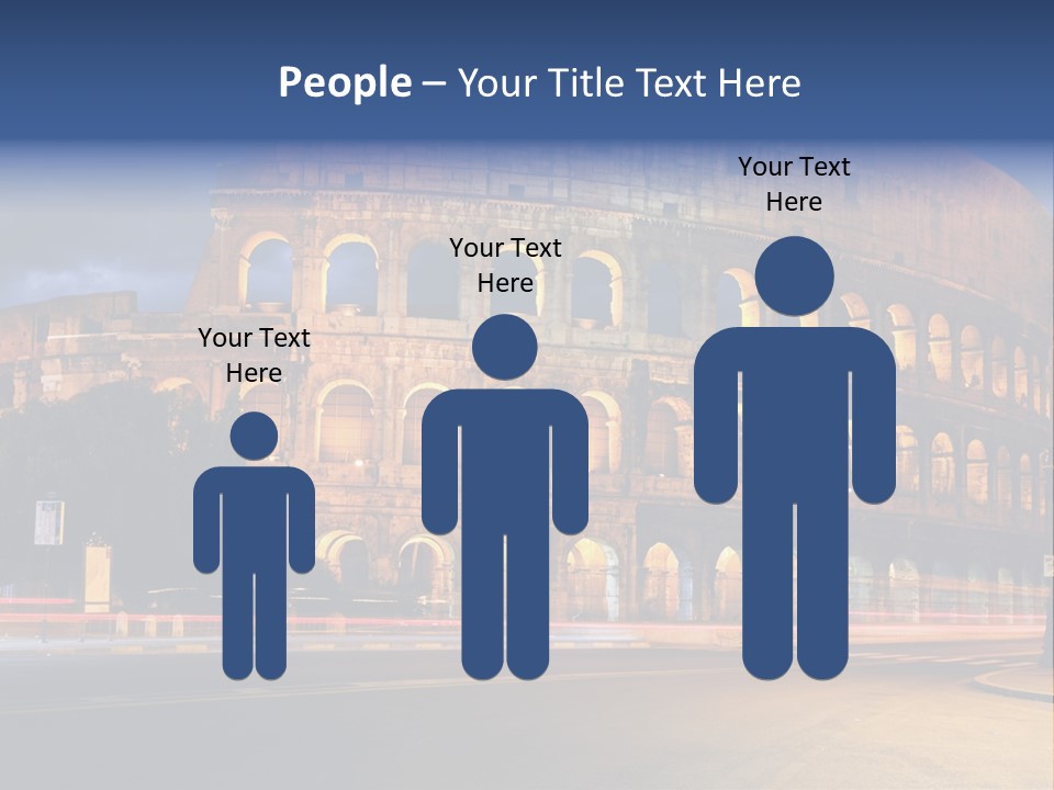 Caesar Architecture Landmark PowerPoint Template