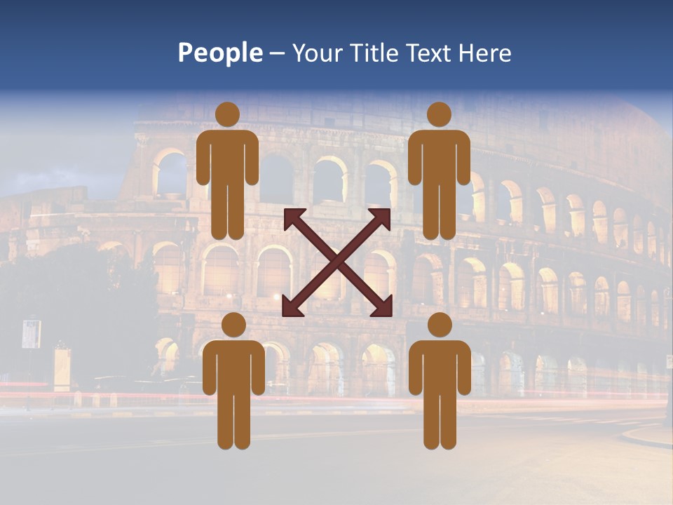 Caesar Architecture Landmark PowerPoint Template