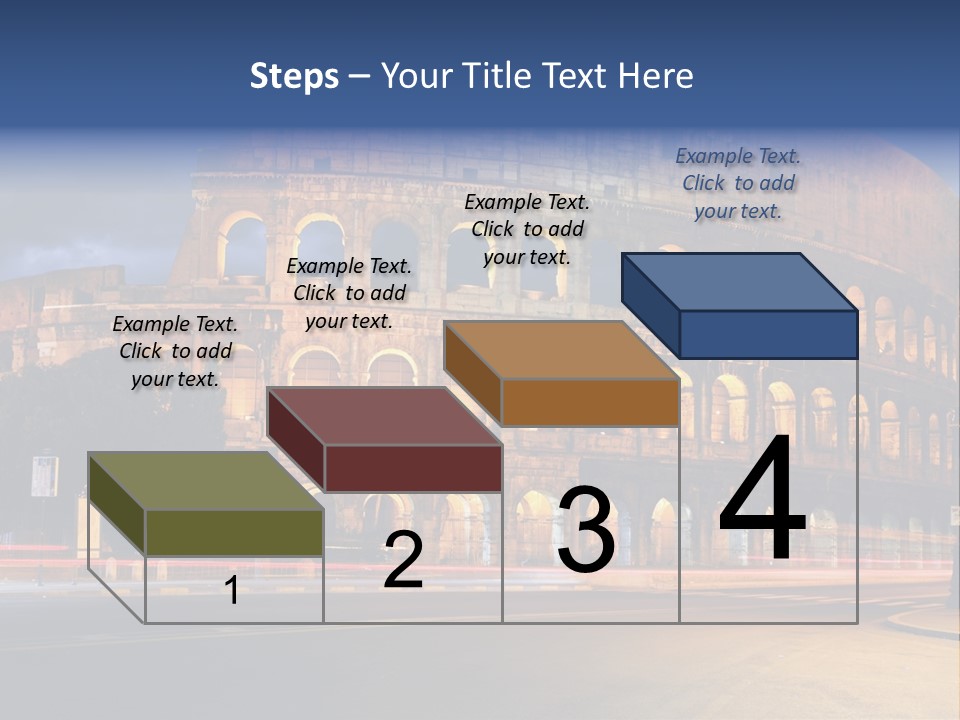 Caesar Architecture Landmark PowerPoint Template