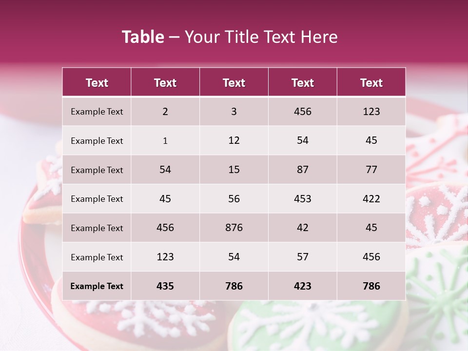 White Delicious Home PowerPoint Template